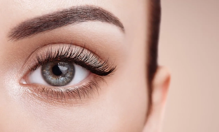 Close up photo of a woman's eye for Latisse