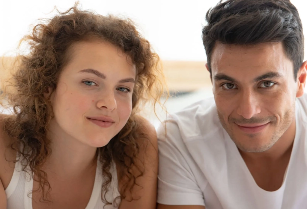 happy couples relaxing in the white bedroom 2025 01 09 18 38 14 utc result